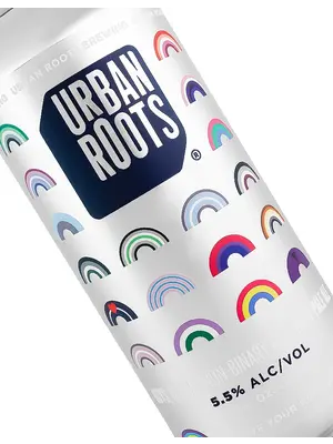 Urban Roots Brewing "Guys, Gals, Non Binary Pals" Unfiltered Pale Ale 16oz Can - Sacramento, CA