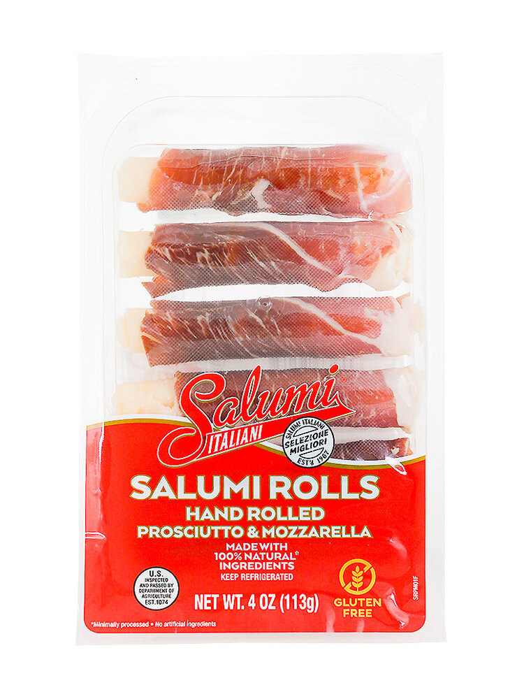 Salumi Italiani Prosciutto & Mozzarella Rolls 4oz