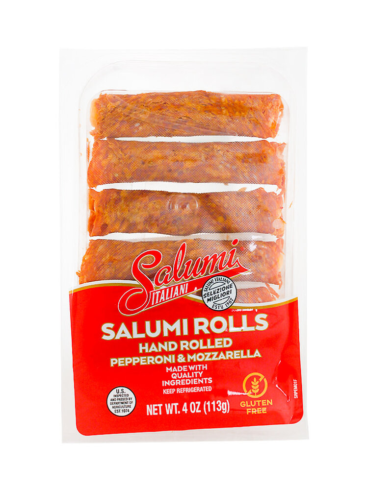 Salumi Italiani Pepperoni & Mozzarella Rolls 4oz