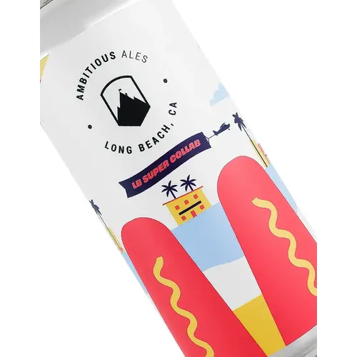 Ambitious Ales "Bay Days" West Coast IPA 16oz Can - Long Beach, CA Ambitious Ales "Bay Days" West Coast IPA 16oz Can - Long Beach, CA