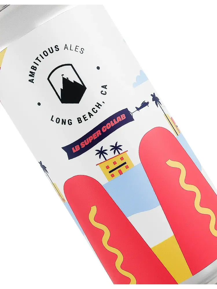 Ambitious Ales "Bay Days" West Coast IPA 16oz Can - Long Beach, CA