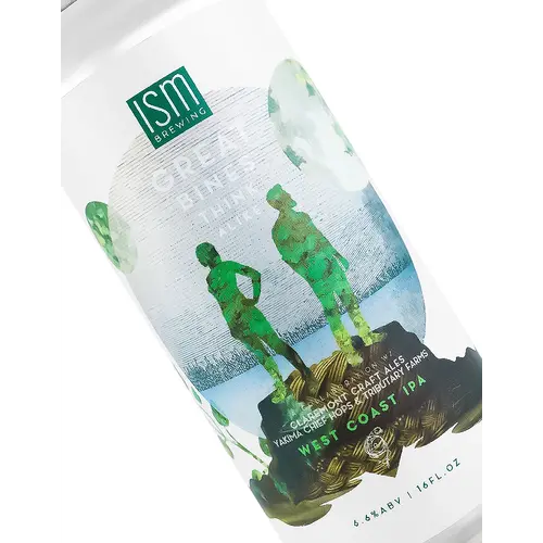 ISM Brewing "Great Bines Think Alike" West Coast IPA 16oz Can - Long Beach, CA ISM Brewing "Great Bines Think Alike" West Coast IPA 16oz Can - Long Beach, CA