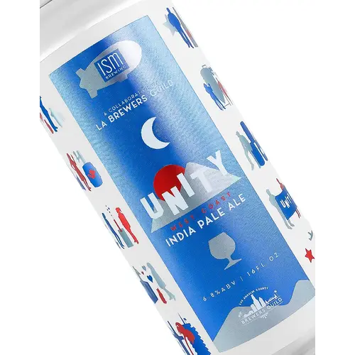 ISM Brewing/LA Brewers Guild "Unity" IPA 16oz Can - Long Beach, CA ISM Brewing/LA Brewers Guild "Unity" IPA 16oz Can - Long Beach, CA