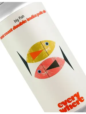 Everywhere Beer "Big Fish" West Coast Double India Pale Ale 16oz Can - Orange, CA