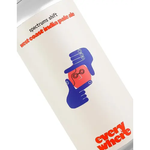 Everywhere Beer "Spectrums Shift" West Coast India Pale Ale 16oz Can - Orange, CA Everywhere Beer "Spectrums Shift" West Coast India Pale Ale 16oz Can - Orange, CA