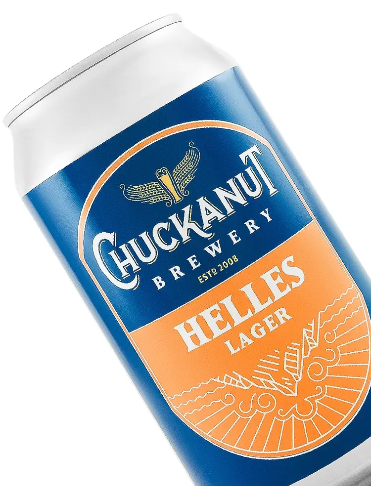 Chuckanut Brewery "Helles" Lager 12oz Can - Burlington, WA