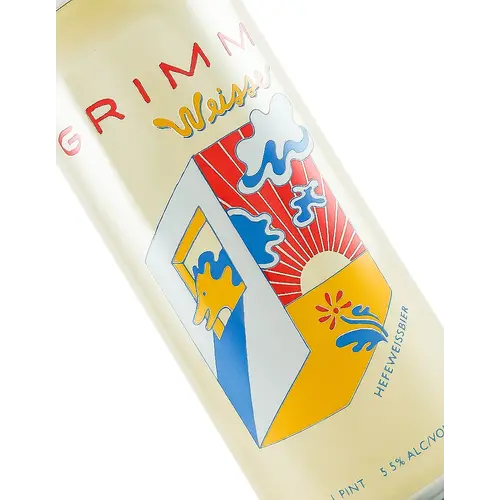 Grimm "Weisse" Hefeweissbier 16oz Can - Brooklyn, NY Grimm "Weisse" Hefeweissbier 16oz Can - Brooklyn, NY