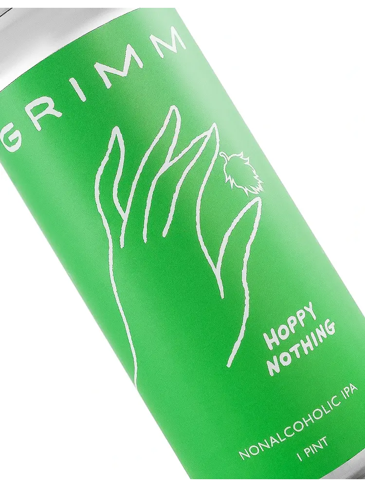 Grimm "Hoppy Nothing" Non Alcoholic IPA 16oz Can - Brooklyn, NY