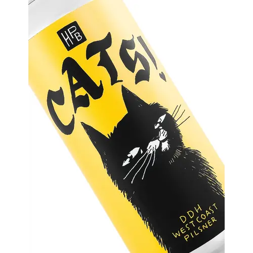 Highland Park Brewery "Cats!" DDH West Coast Pilsner 16oz Can - Los Angeles, CA Highland Park Brewery "Cats!" DDH West Coast Pilsner 16oz Can - Los Angeles, CA