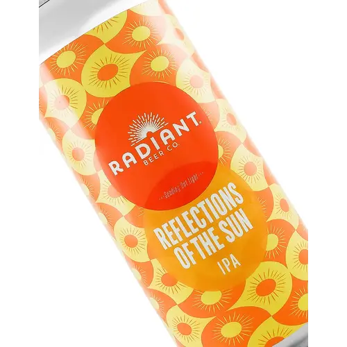 Radiant Beer "Reflections Of The Sun" IPA 16oz Can - Anaheim, CA Radiant Beer "Reflections Of The Sun" IPA 16oz Can - Anaheim, CA