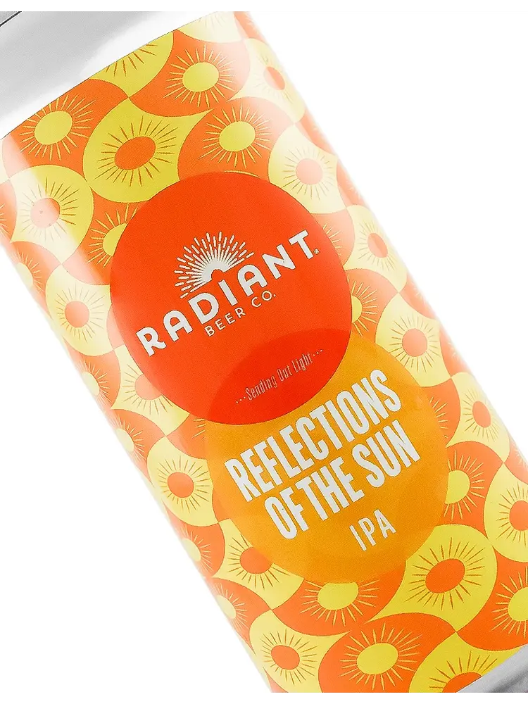 Radiant Beer "Reflections Of The Sun" IPA 16oz Can - Anaheim, CA