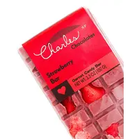 Charles Chocolates Strawberry Bar 3.5oz, San Francisco, California