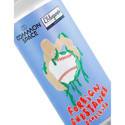 Common Space Brewery/El Segundo Brewing "Foreign Substance" Double IPA 16oz Can - Hawthorne, CA Common Space Brewery/El Segundo Brewing "Foreign Substance" Double IPA 16oz Can - Hawthorne, CA