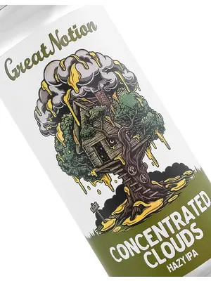 Great Notion Brewing "Concentrated Clouds" Hazy IPA 16oz Can - Portland, OR