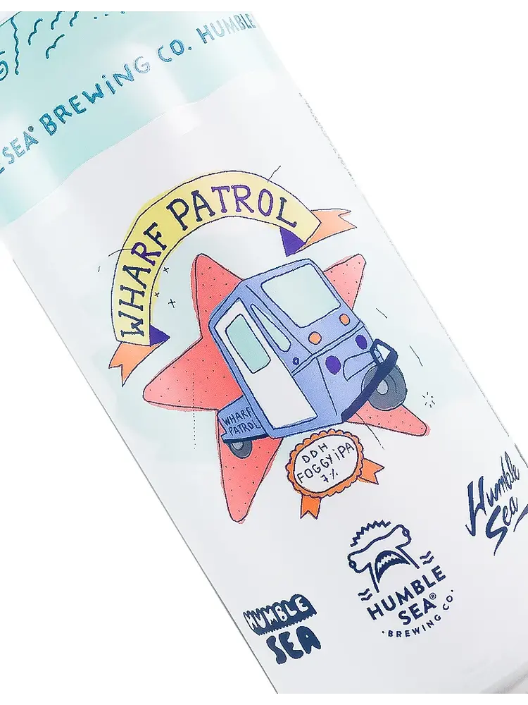 Humble Sea Brewing "Wharf Patrol" DDH Foggy IPA 16oz Can - Santa Cruz, CA