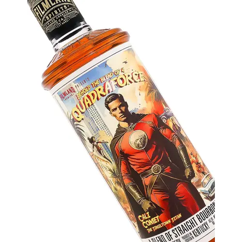 Filmland "Quadraforce" A Blend Of Straight Bourbon Whiskies, Kentucky Filmland "Quadraforce" A Blend Of Straight Bourbon Whiskies, Kentucky
