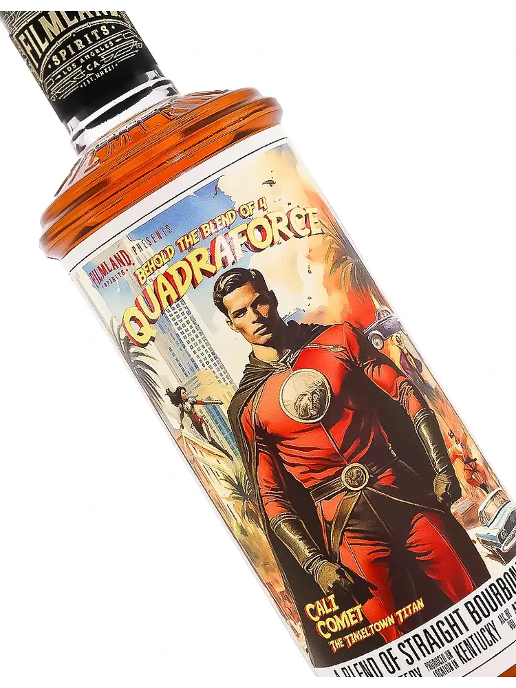Filmland "Quadraforce" A Blend Of Straight Bourbon Whiskies, Kentucky