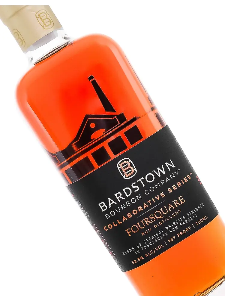 Bardstown "Foursquare" Collaborative Series Blend Of Straight Whiskies Finished In Foursquare Rum Barrels, Kentucky