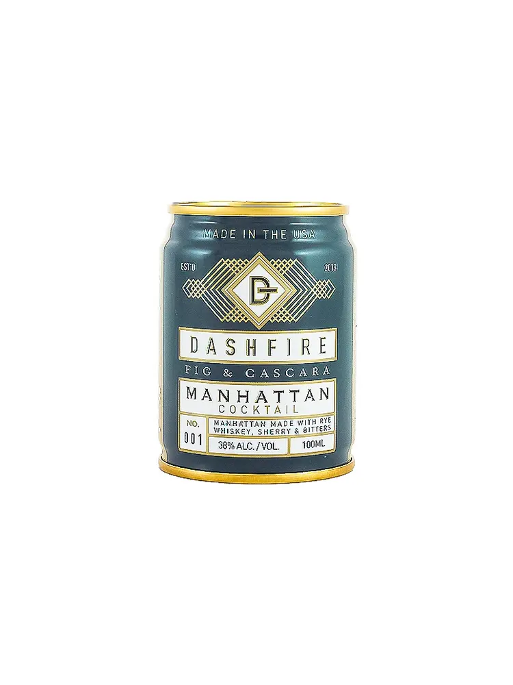 Dashfire "Fig & Cascara" Manhattan Cocktail 100ml Can