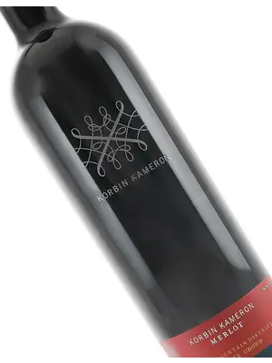 Korbin Kameron 2018 Merlot, Moon Mountain District, Sonoma County