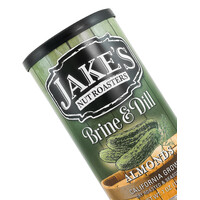 Jake's "Brine & Dill" Dry Roasted & Seasoned Almonds 7oz Can, Newman, California