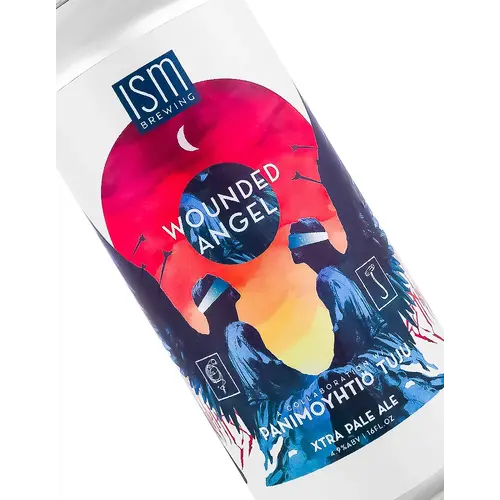 ISM Brewing/Panimoyhtio Tuju "Wounded Angel" Xtra Pale Ale 16oz Can - Long Beach, CA ISM Brewing/Panimoyhtio Tuju "Wounded Angel" Xtra Pale Ale 16oz Can - Long Beach, CA