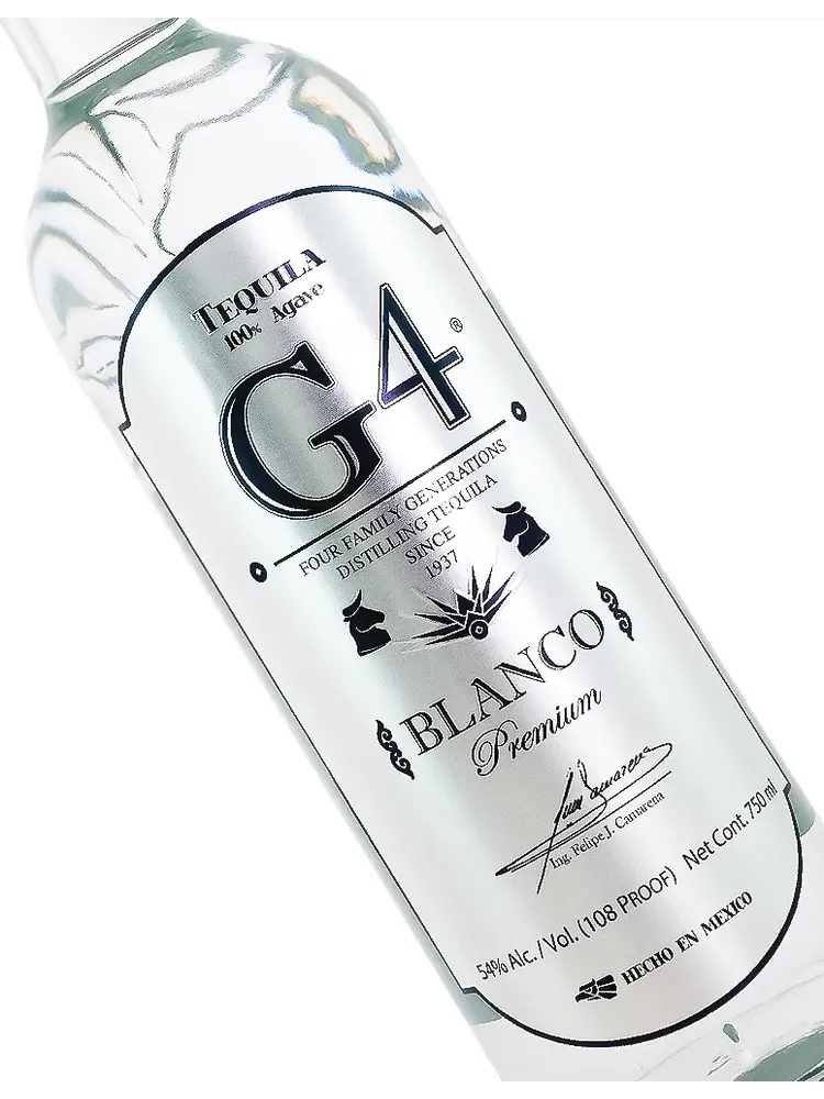 G4 Blanco 108 Proof Tequila