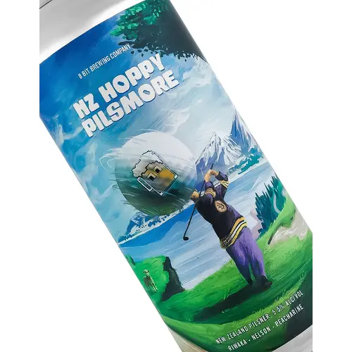 8 Bit Brewing "NZ Hoppy Pilsmore" New Zealand Pilsner 16oz Can - Murrieta, CA 8 Bit Brewing "NZ Hoppy Pilsmore" New Zealand Pilsner 16oz Can - Murrieta, CA