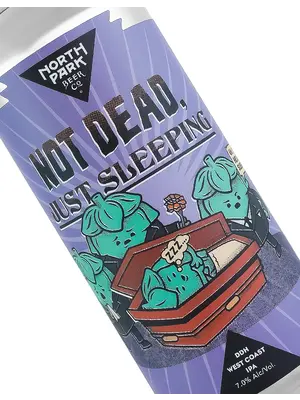 North Park Beer "Not Dead, Just Sleeping" DDH West Coast IPA 16oz Can - San Diego, CA