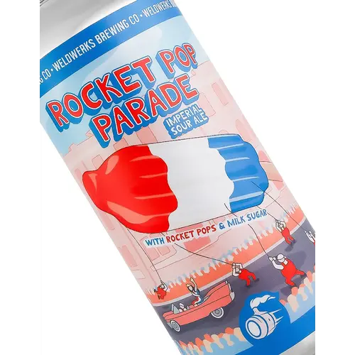 Weldwerks Brewing "Rocket Pop Parade" Imperial Sour Ale 16oz Can - Greeley, CO Weldwerks Brewing "Rocket Pop Parade" Imperial Sour Ale 16oz Can - Greeley, CO