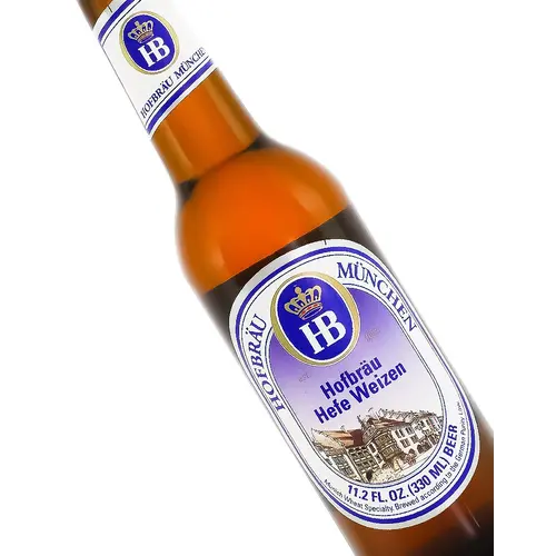 Hofbrau Munchen "Hefe Weizen" Wheat Beer 11.2oz Bottle - Germany Hofbrau Munchen "Hefe Weizen" Wheat Beer 11.2oz Bottle - Germany