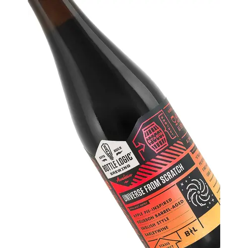 Bottle Logic Brewing "Universe From Scratch" Apple Pie-Inspired Boubon Barrel-Aged English Style Barleywine 500ml Bottle - Anaheim, CA Bottle Logic Brewing "Universe From Scratch" Apple Pie-Inspired Boubon Barrel-Aged English Style Barleywine 500ml Bottle - Anaheim, CA
