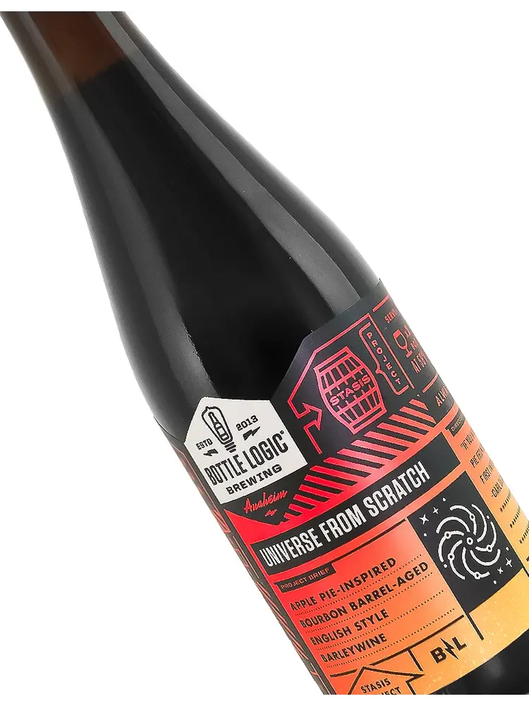 Bottle Logic Brewing "Universe From Scratch" Apple Pie-Inspired Boubon Barrel-Aged English Style Barleywine 500ml Bottle - Anaheim, CA