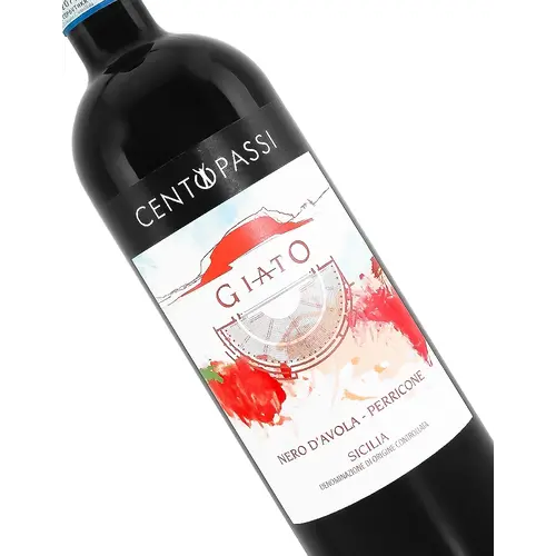 Centopassi 2024 'Giato Rosso' Nero D'Avola-Perricone, Sicily Centopassi 2024 'Giato Rosso' Nero D'Avola-Perricone, Sicily