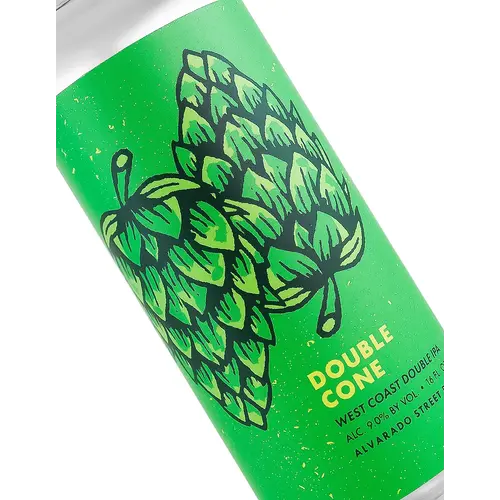 Alvarado Street Brewery "Double Cone" West Coast Double IPA 16oz Can - Salinas, CA Alvarado Street Brewery "Double Cone" West Coast Double IPA 16oz Can - Salinas, CA