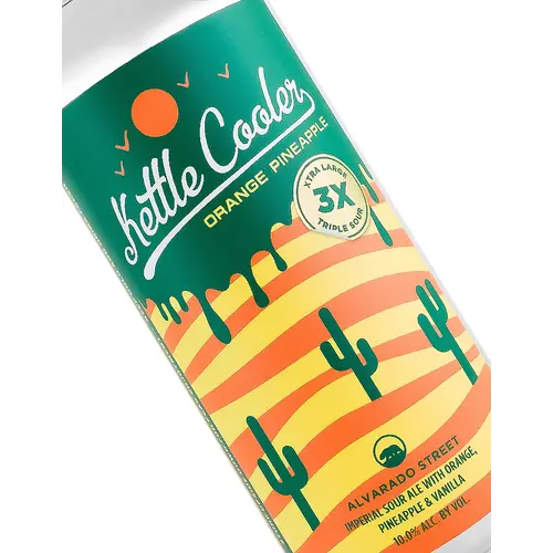 Alvarado Street Brewery "Kettle Cooler" Orange Pineapple Imperial Sour Ale 16oz Can - Salinas, CA Alvarado Street Brewery "Kettle Cooler" Orange Pineapple Imperial Sour Ale 16oz Can - Salinas, CA