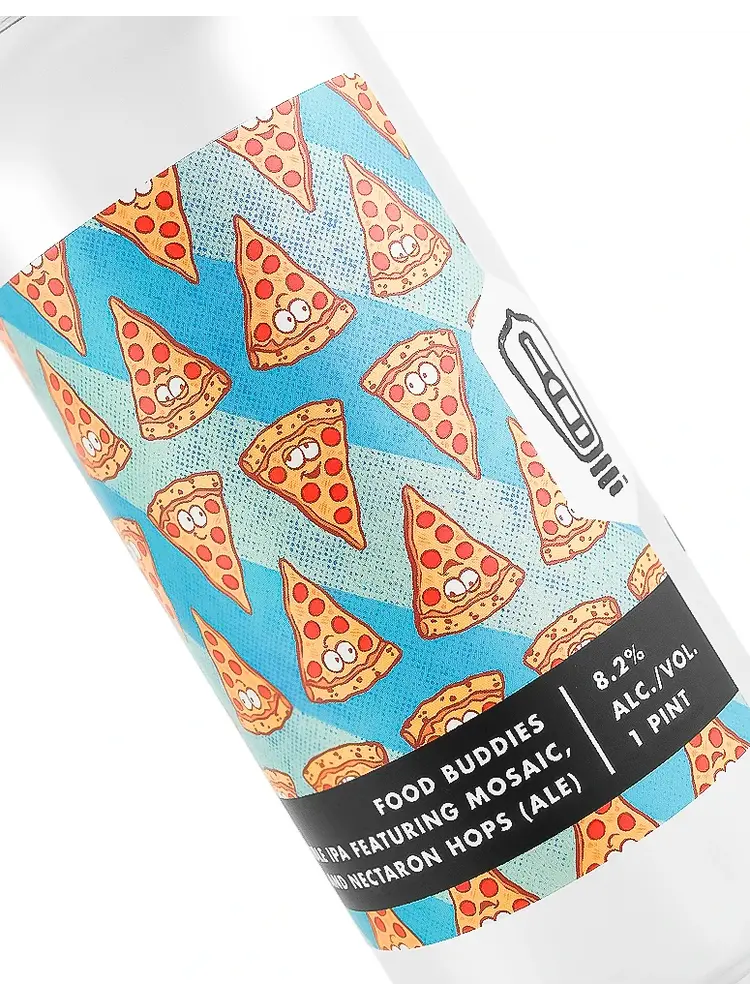 Bottle Logic Brewing "Food Buddies" Hazy Double IPA 16oz Can - Anaheim, CA