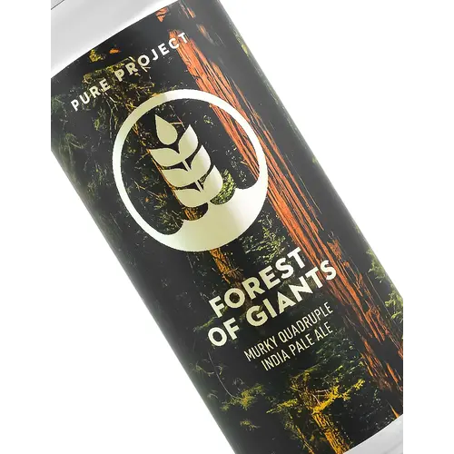 Pure Project "Forest Of Giants" Murky Quadruple India Pale Ale 16oz Can - San Diego, CA Pure Project "Forest Of Giants" Murky Quadruple India Pale Ale 16oz Can - San Diego, CA