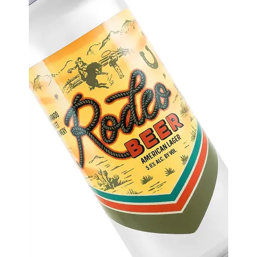 Alvarado Street Brewery "Rodeo Beer" American Lager 16oz Can - Salinas, CA Alvarado Street Brewery "Rodeo Beer" American Lager 16oz Can - Salinas, CA