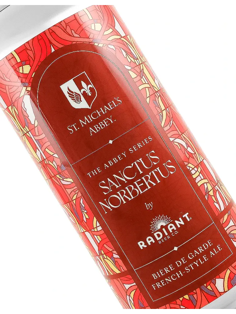 Radiant Beer "Sanctus Norbertus" Biere De Garde French Style Ale 16oz Can - Anaheim, CA