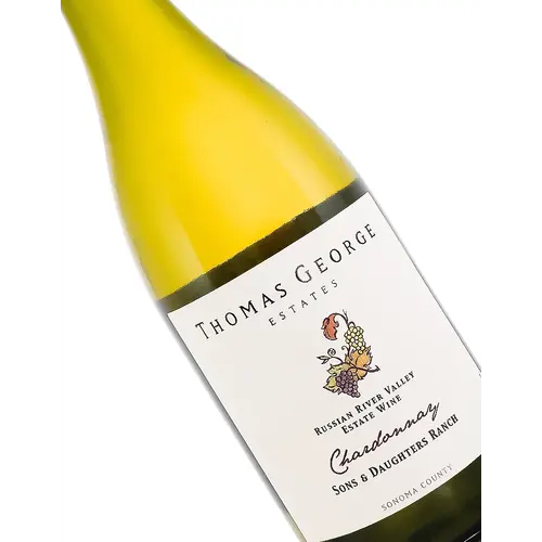Thomas George Estates 2016 Chardonnay, Sons & Daughters Ranch, Russian River Valley Thomas George Estates 2016 Chardonnay, Sons & Daughters Ranch, Russian River Valley
