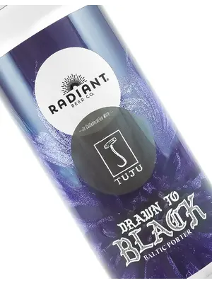 Radiant Beer/Tuju "Drawn To Black" Baltic Porter 16oz Can - Anaheim, CA