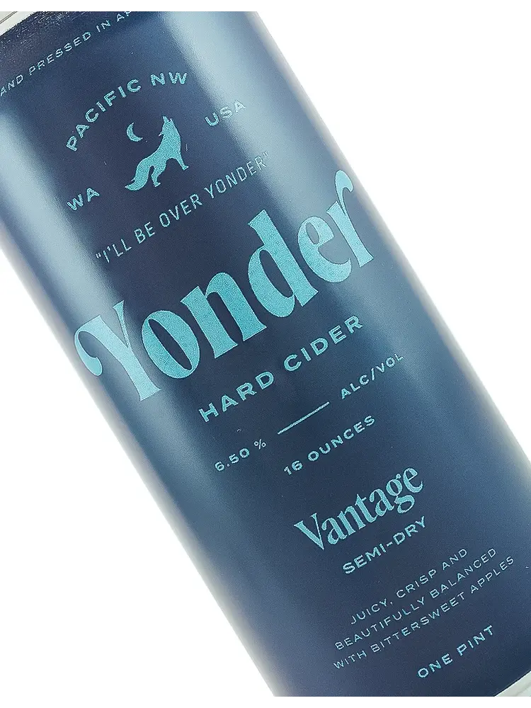 Yonder Cider "Vantage" Hard Cider 16oz Can - Wenatchee, WA