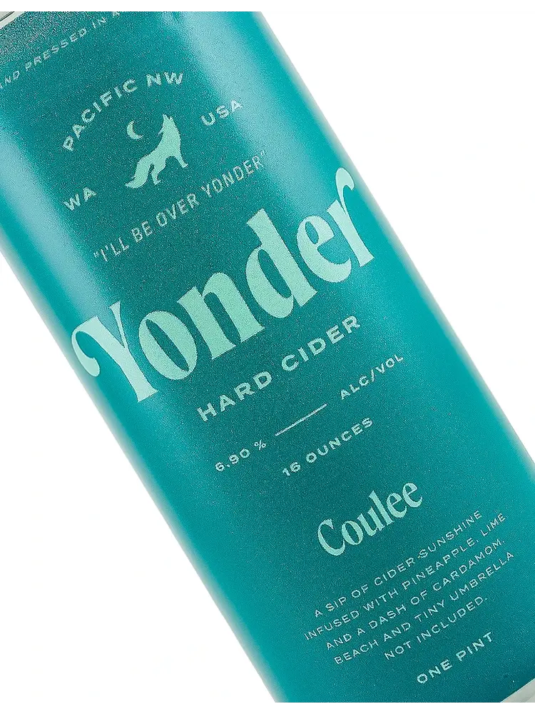 Yonder Cider "Coulee" Hard Cider 16oz Can - Wenatchee, WA