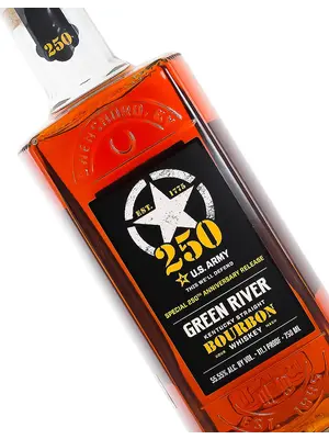 Green River Kentucky Straight Bourbon Whiskey "The US Army's 250th Anniversary"