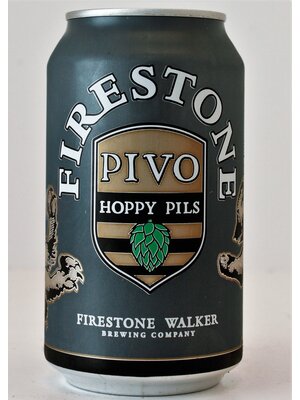 Firestone Walker Brewing "Pivo" Hoppy Pilsner 12oz Can - Paso Robles, CA