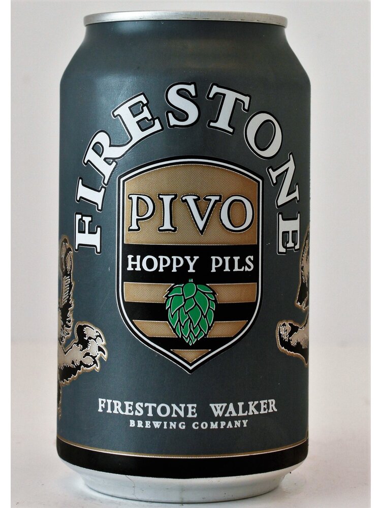 Firestone Walker Brewing "Pivo" Hoppy Pilsner 12oz Can - Paso Robles, CA