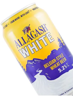 Allagash Brewing "White" Belgian-Style Wheat Beer 12oz Can - Portland, MN