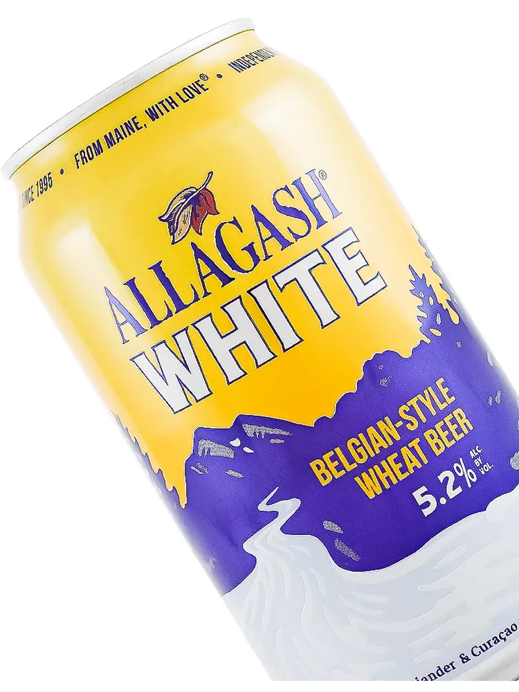 Allagash Brewing "White" Belgian-Style Wheat Beer 12oz Can - Portland, MN