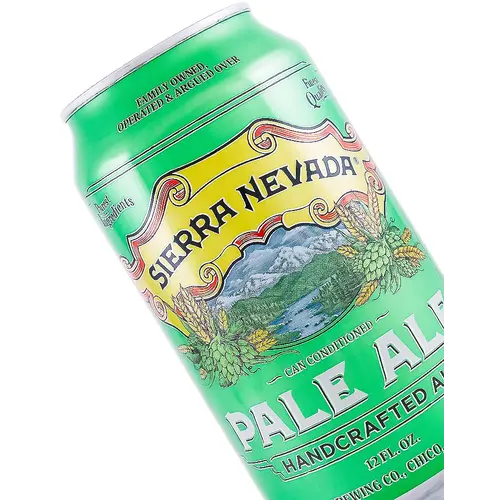 Sierra Nevada Brewing "Pale Ale" 12oz Can - Chico, CA Sierra Nevada Brewing "Pale Ale" 12oz Can - Chico, CA